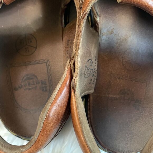 DR. MARTENS pebbled leather sandals Made in England size 13 - Picture 5 of 13